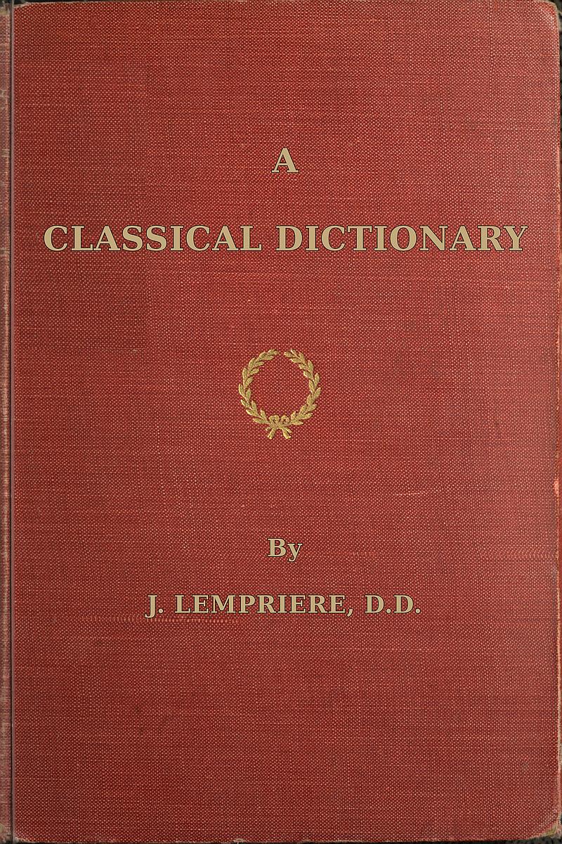 A Classical Dictionary