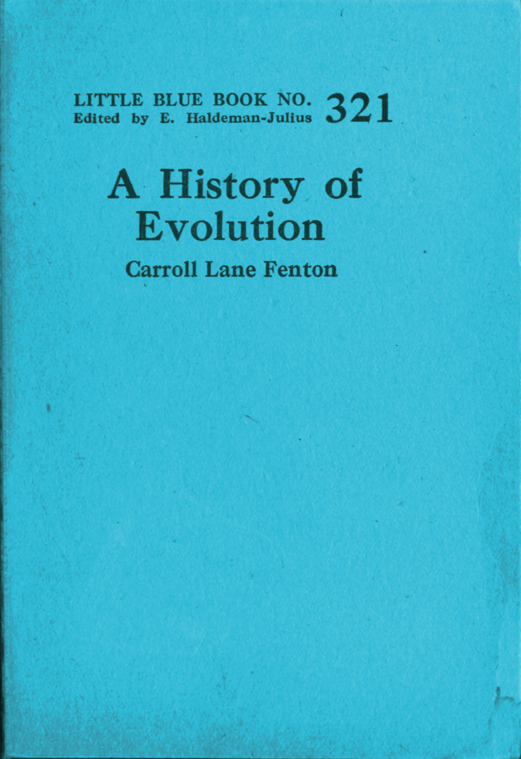 A History of Evolution