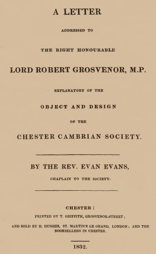 A letter addressed to the Right Honourable Lord Robert Grosvenor, M.P