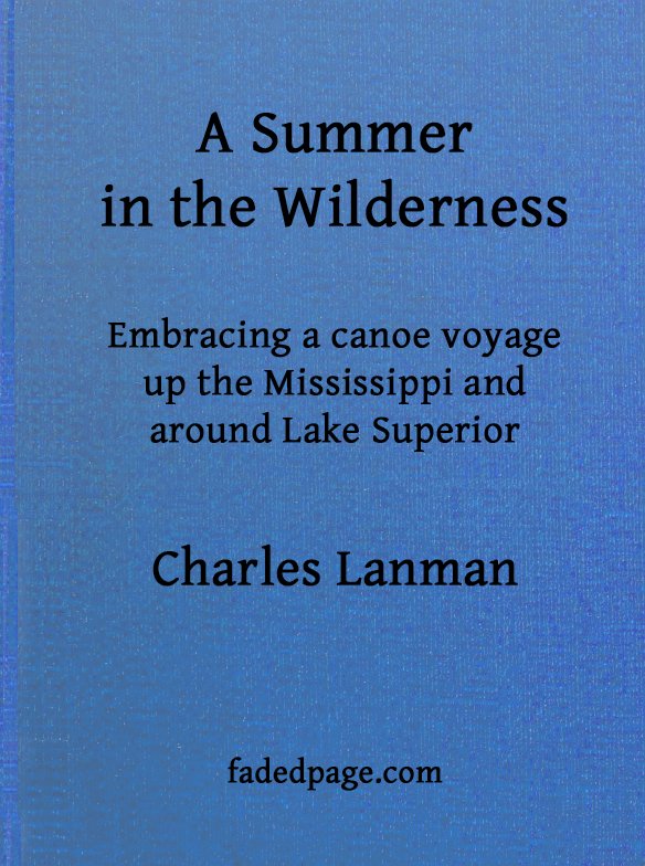 A Summer in the Wilderness; Embracing a Canoe Voyage up the Mississippi and Around Lake Superior
