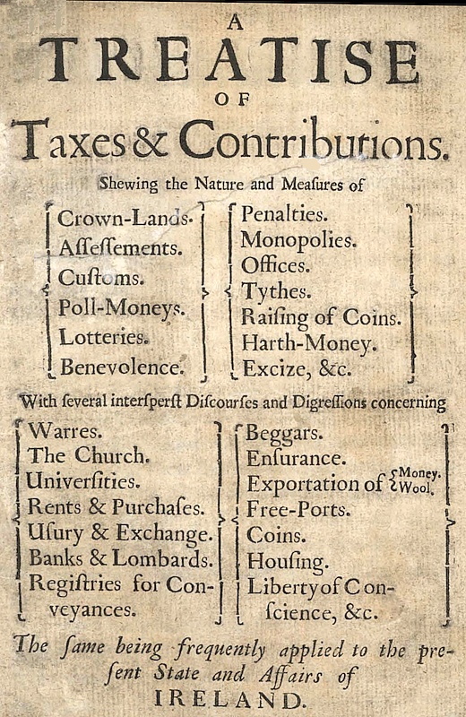 A Treatise of Taxes & Contributions