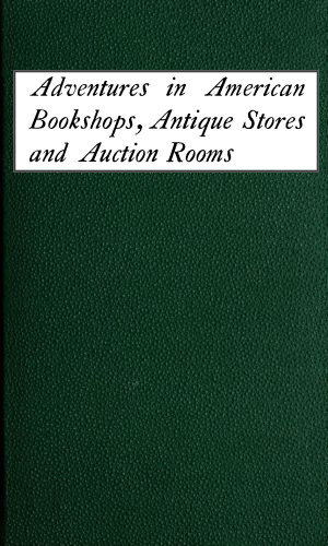 Adventures in American Bookshops