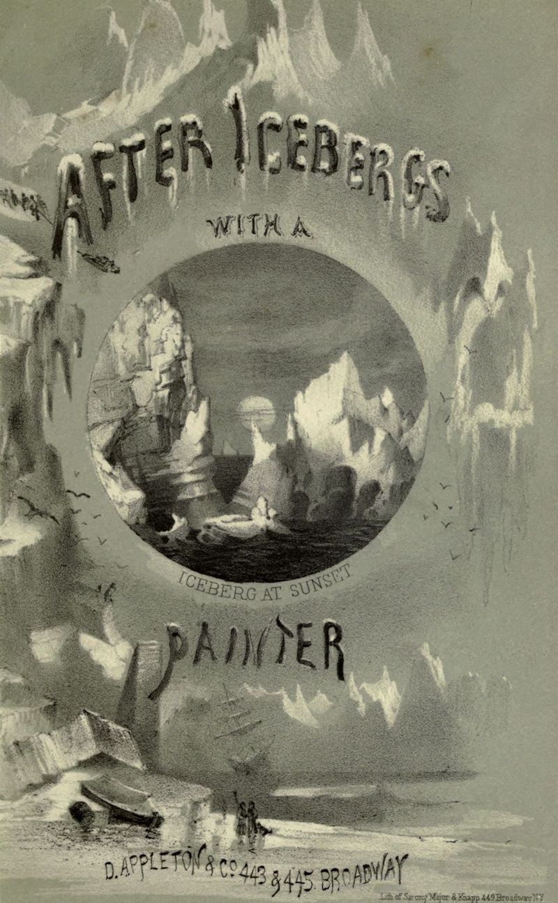 After Icebergs with a Painter