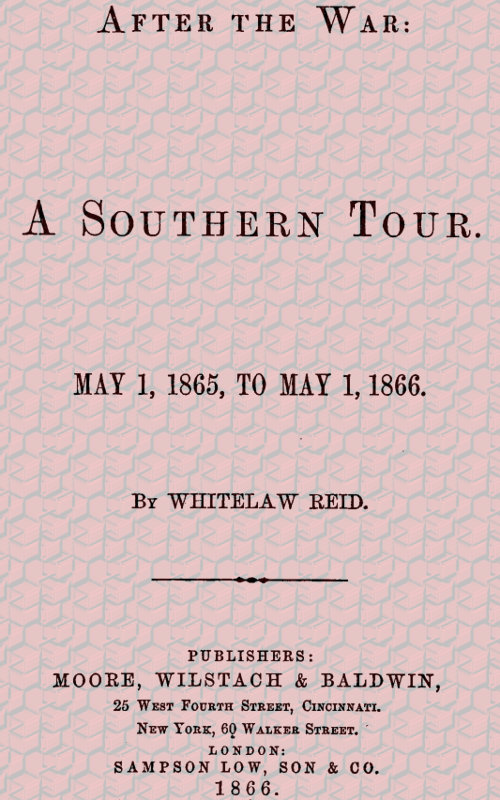 After the War: A Southern Tour