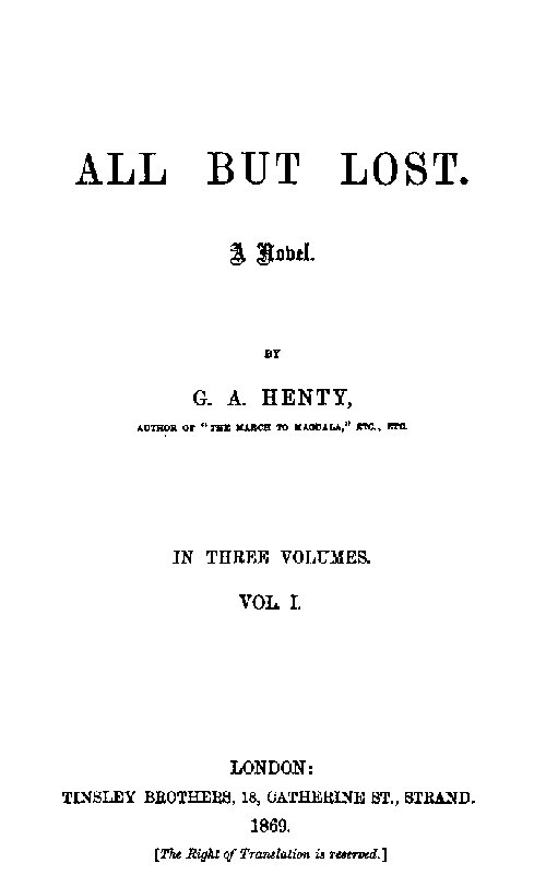 All But Lost