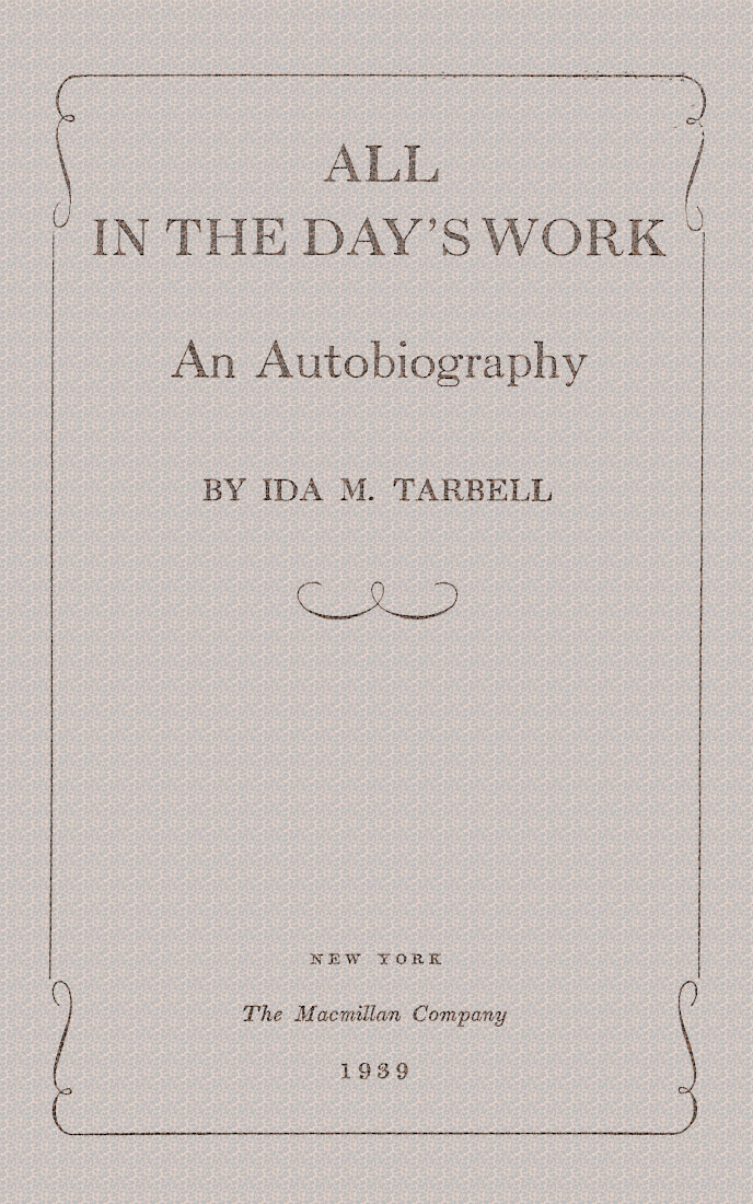 All in the Day’s Work