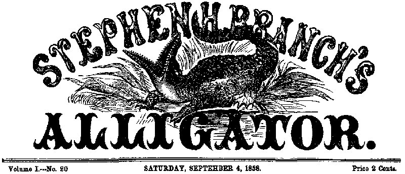 Alligator Volume I.—No. 20
