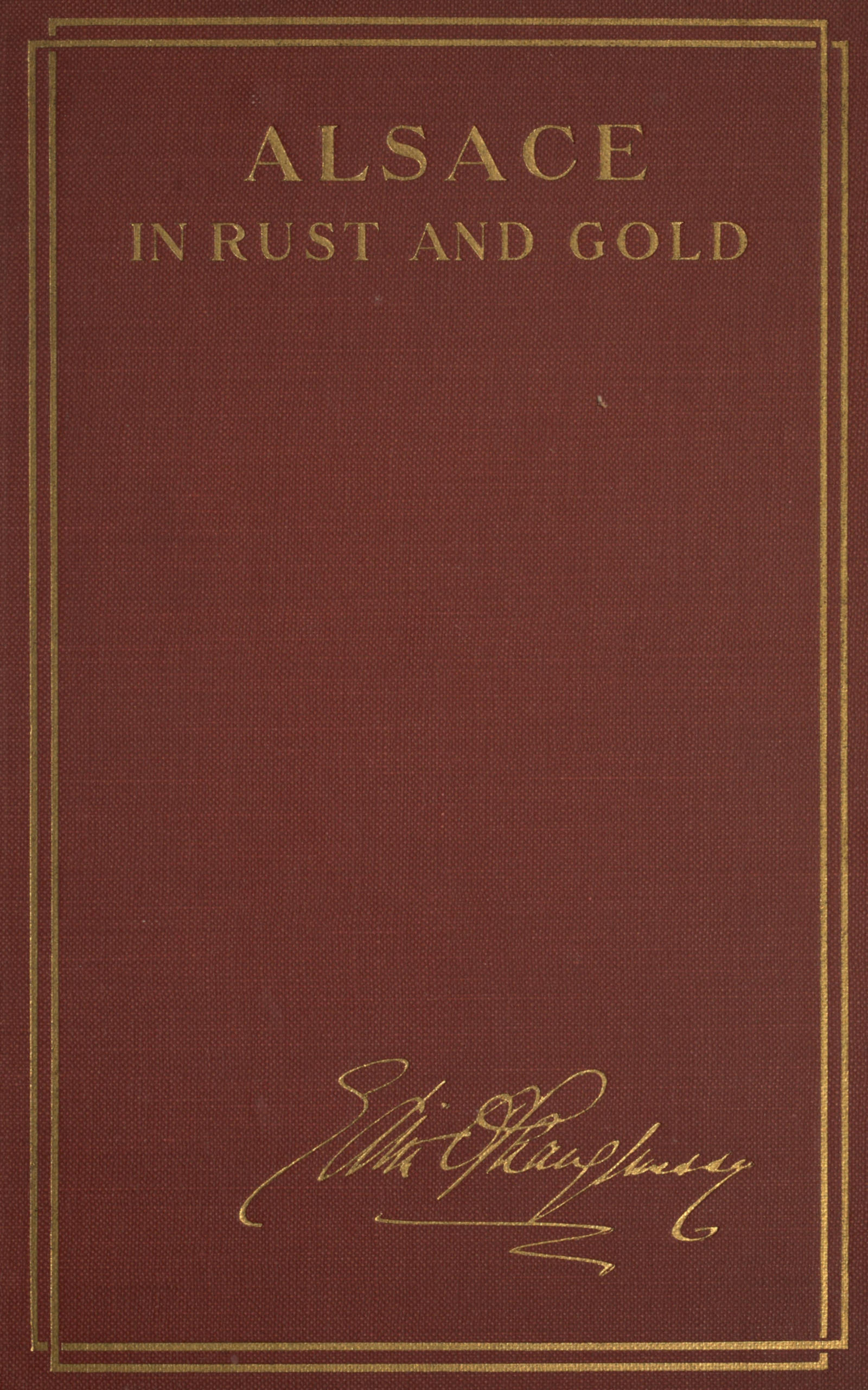 Alsace in Rust and Gold