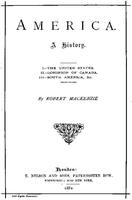America: A History
