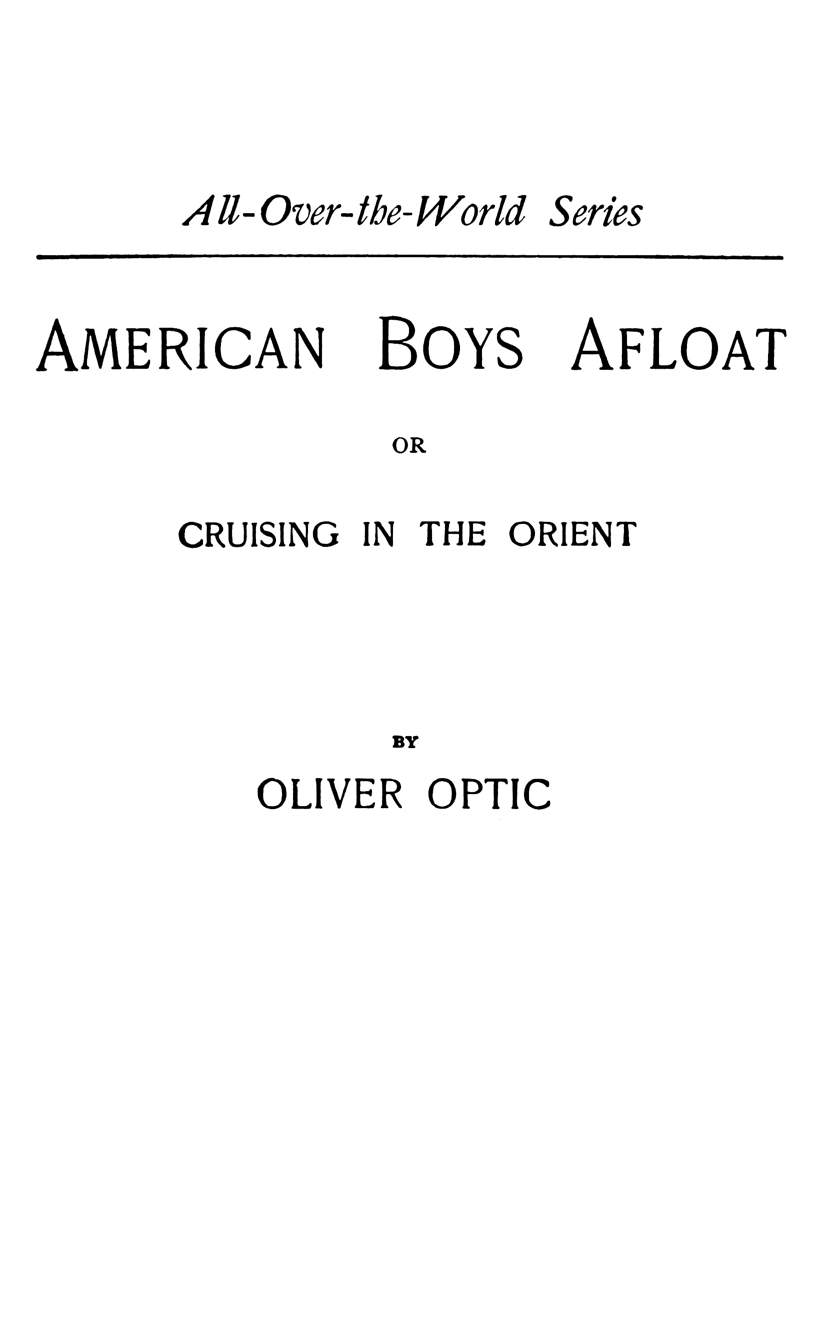 American Boys Afloat