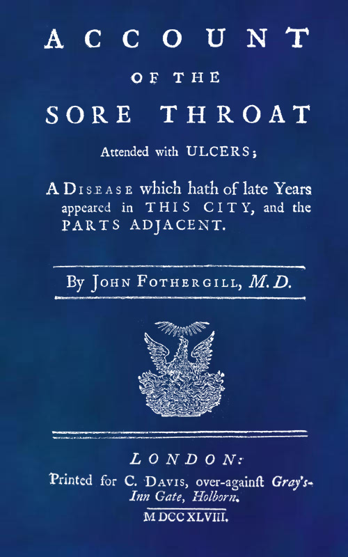 An Account of the Sore Throat