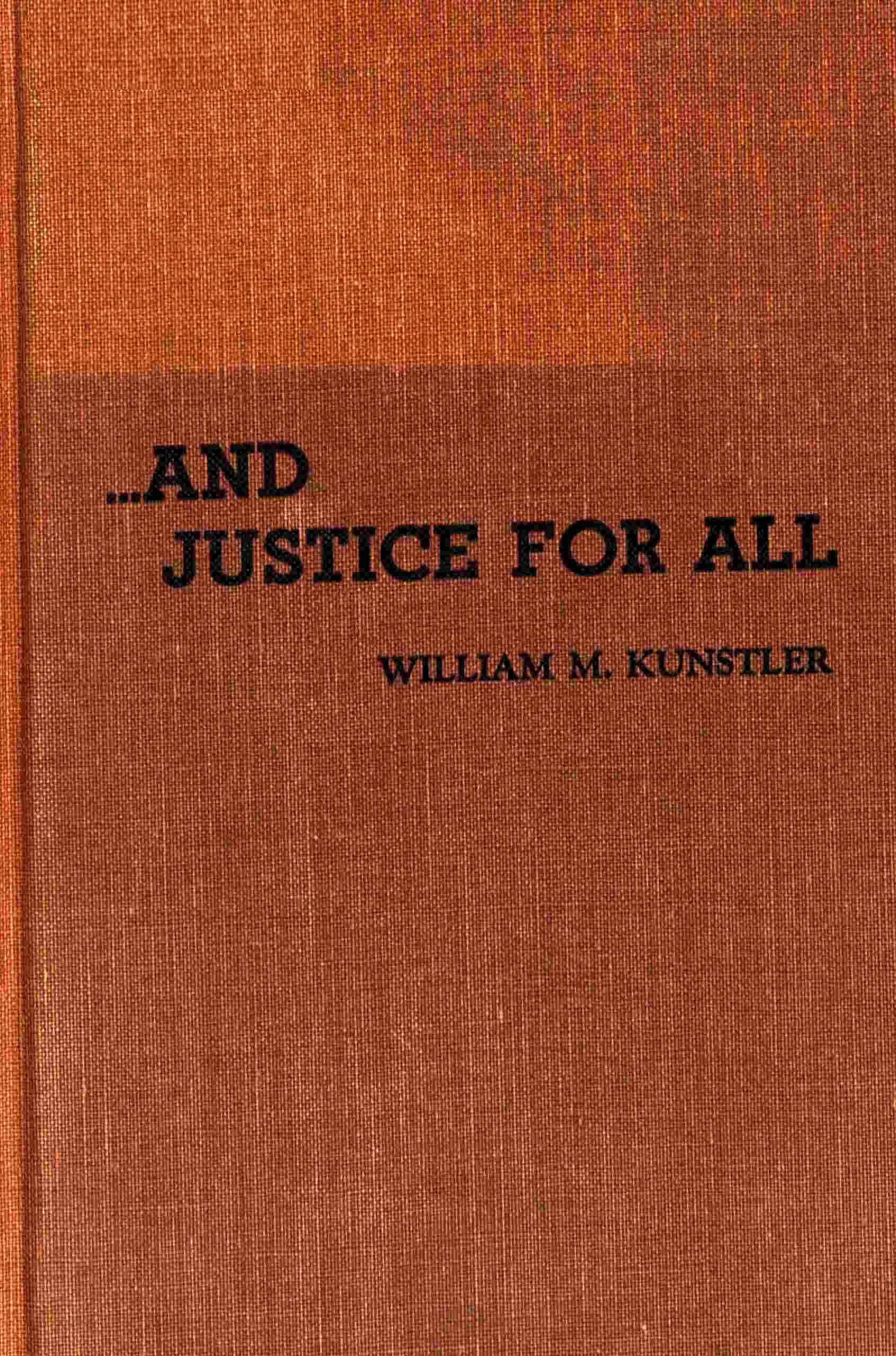 ... and Justice For All