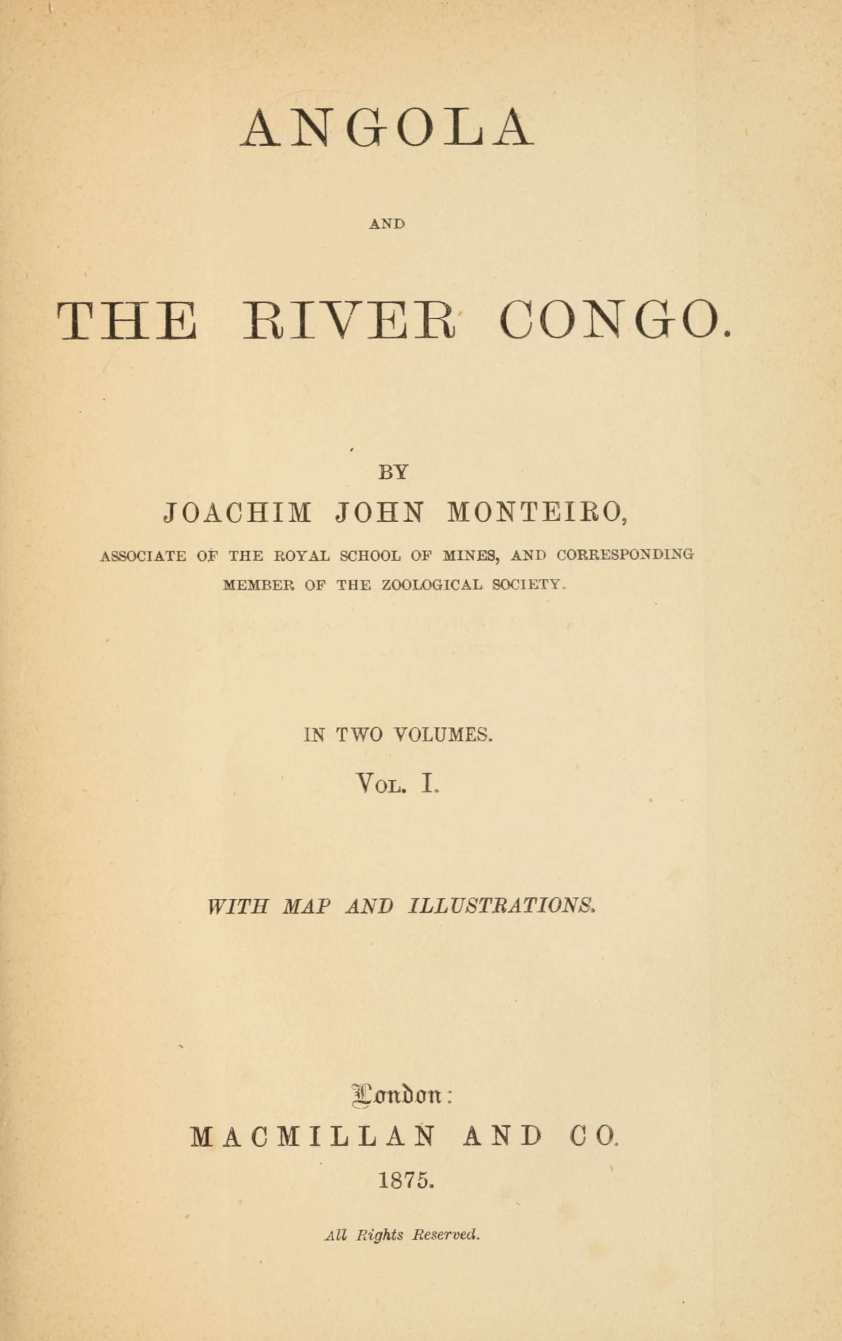 Angola and the River Congo