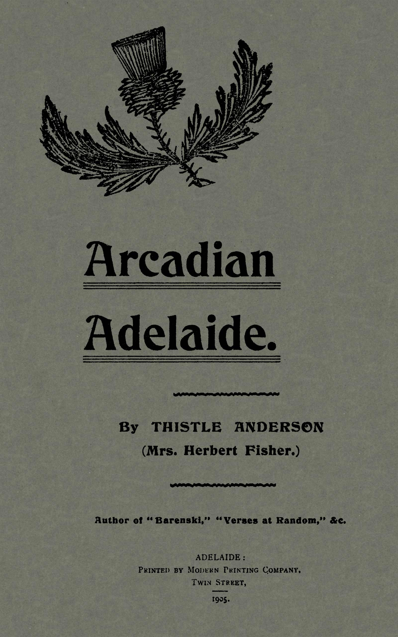 Arcadian Adelaide