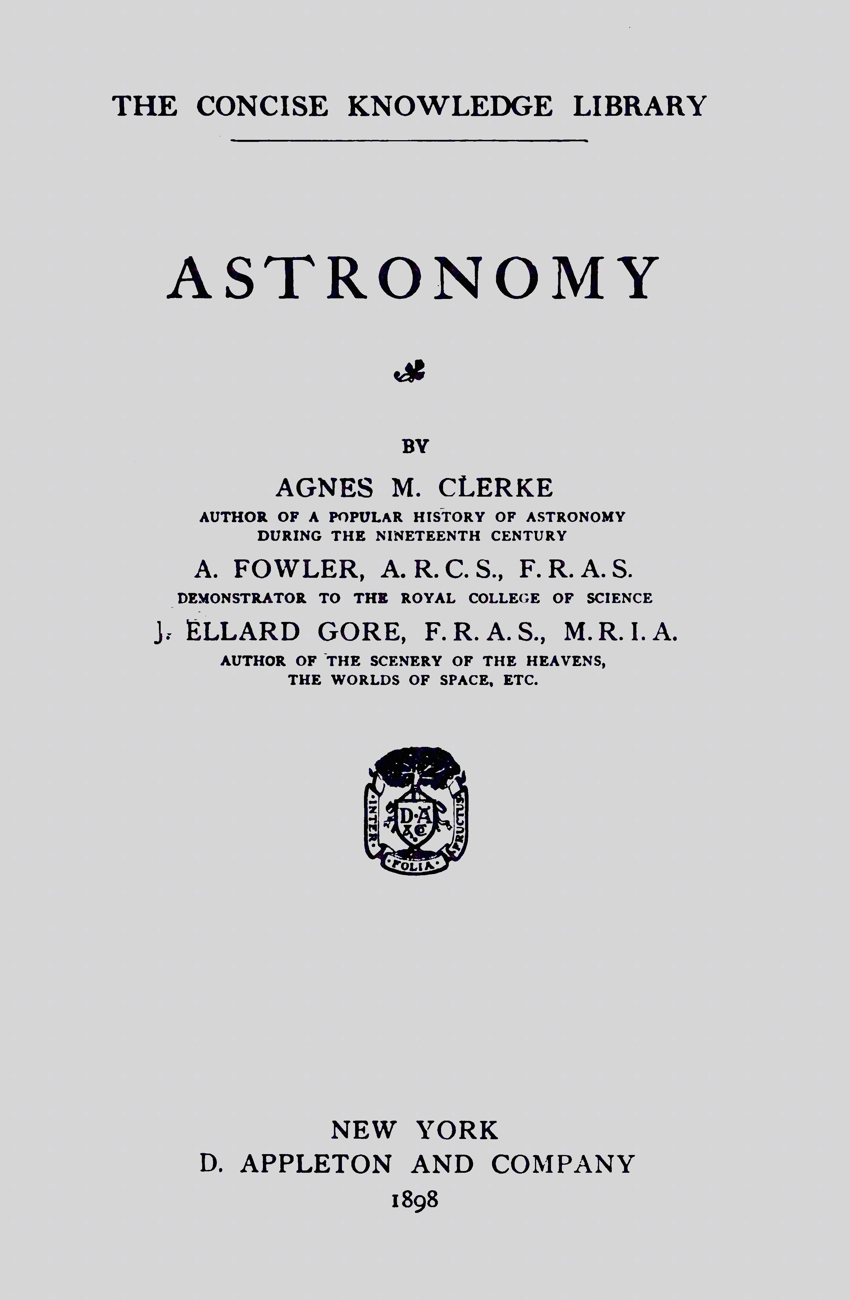 Astronomy