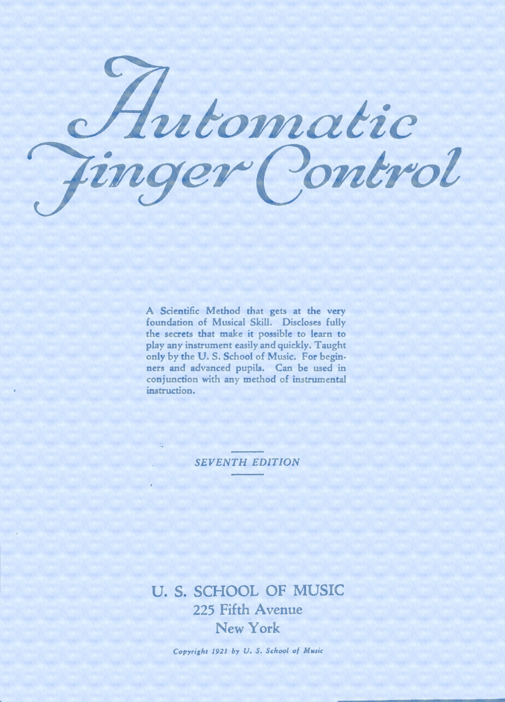 Automatic Finger Control