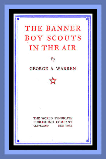 Banner Boy Scouts In the Air