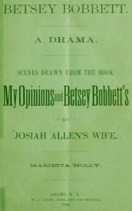 Betsey Bobbett