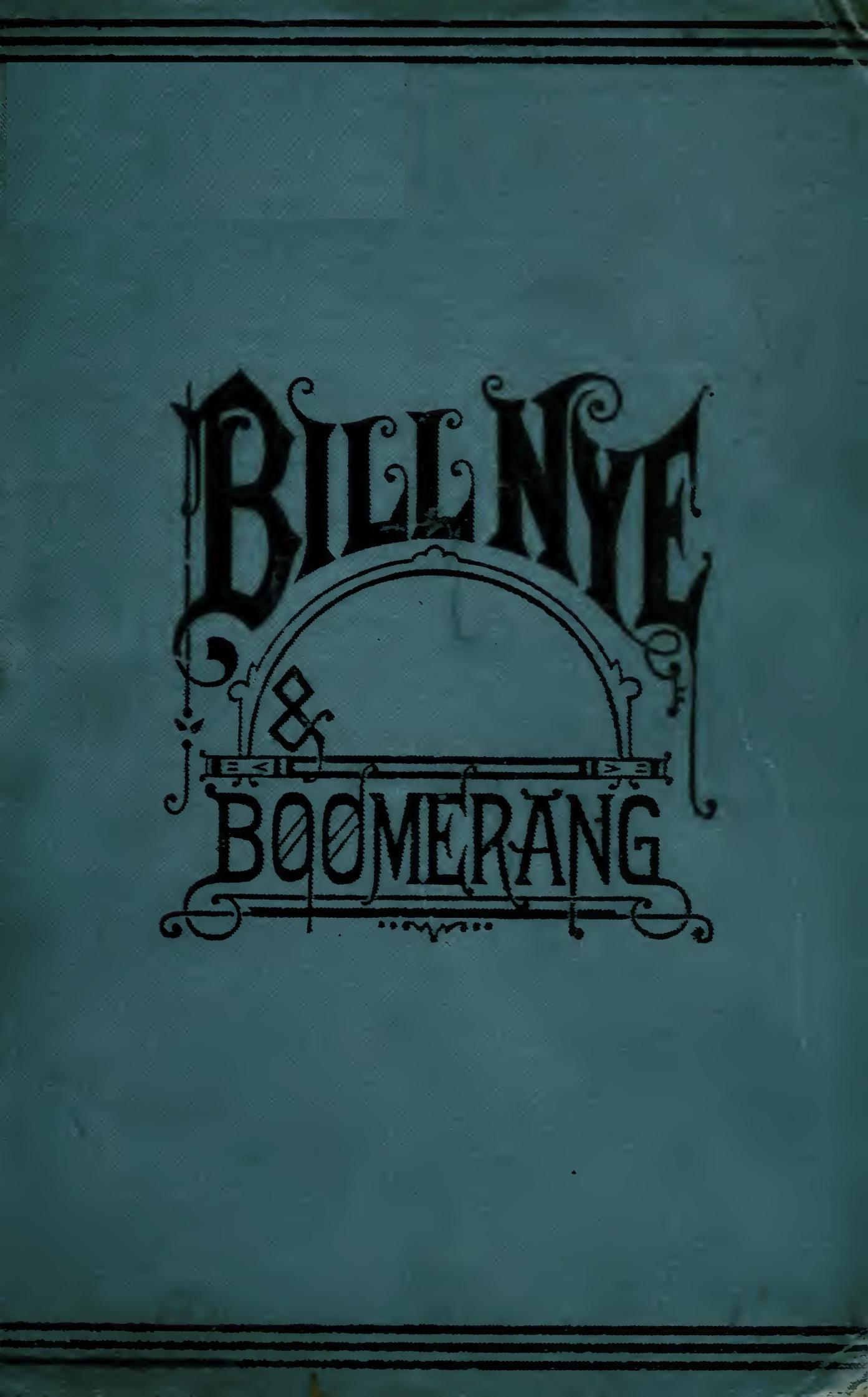 Bill Nye and Boomerang;