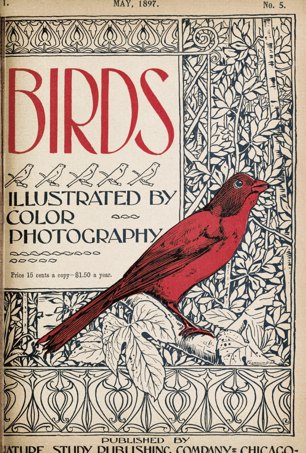 Birds Illustrated by Color Photography Vol. One, No. 5, May 1897 by Birds (Periodical)