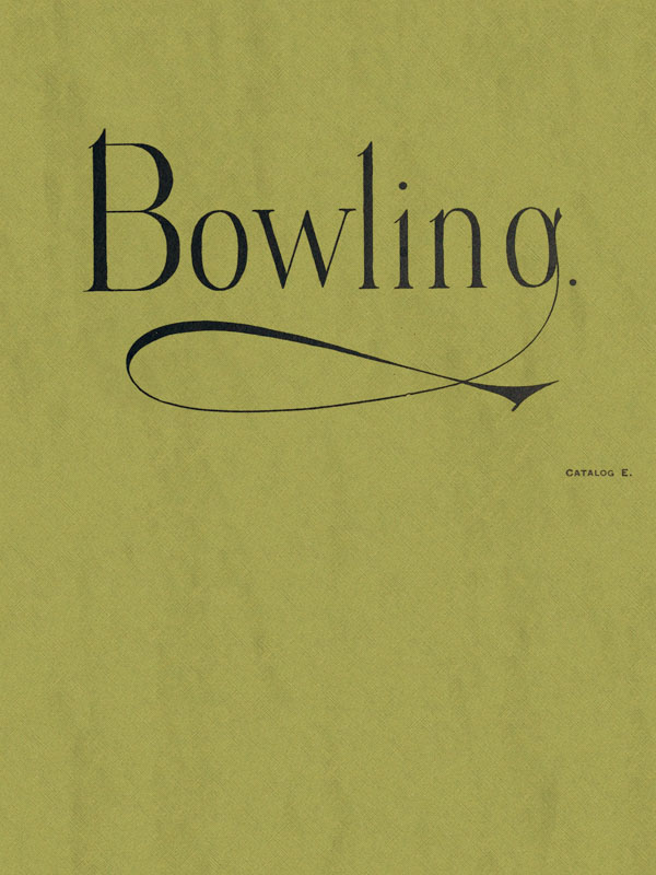 Bowling Catalog E