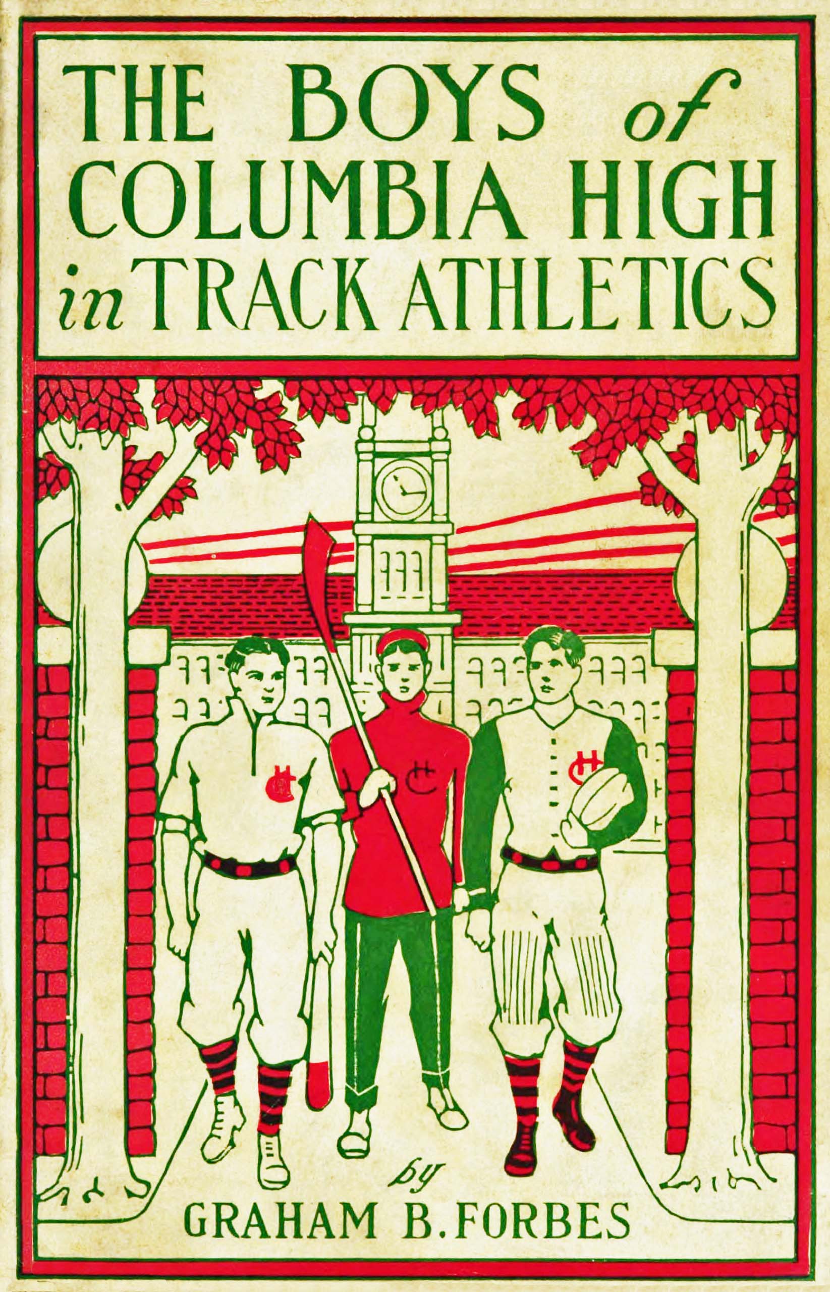 Boys of Columbia High in track athletics