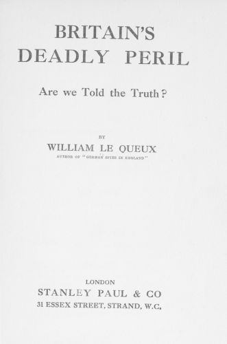 Britain's Deadly Peril