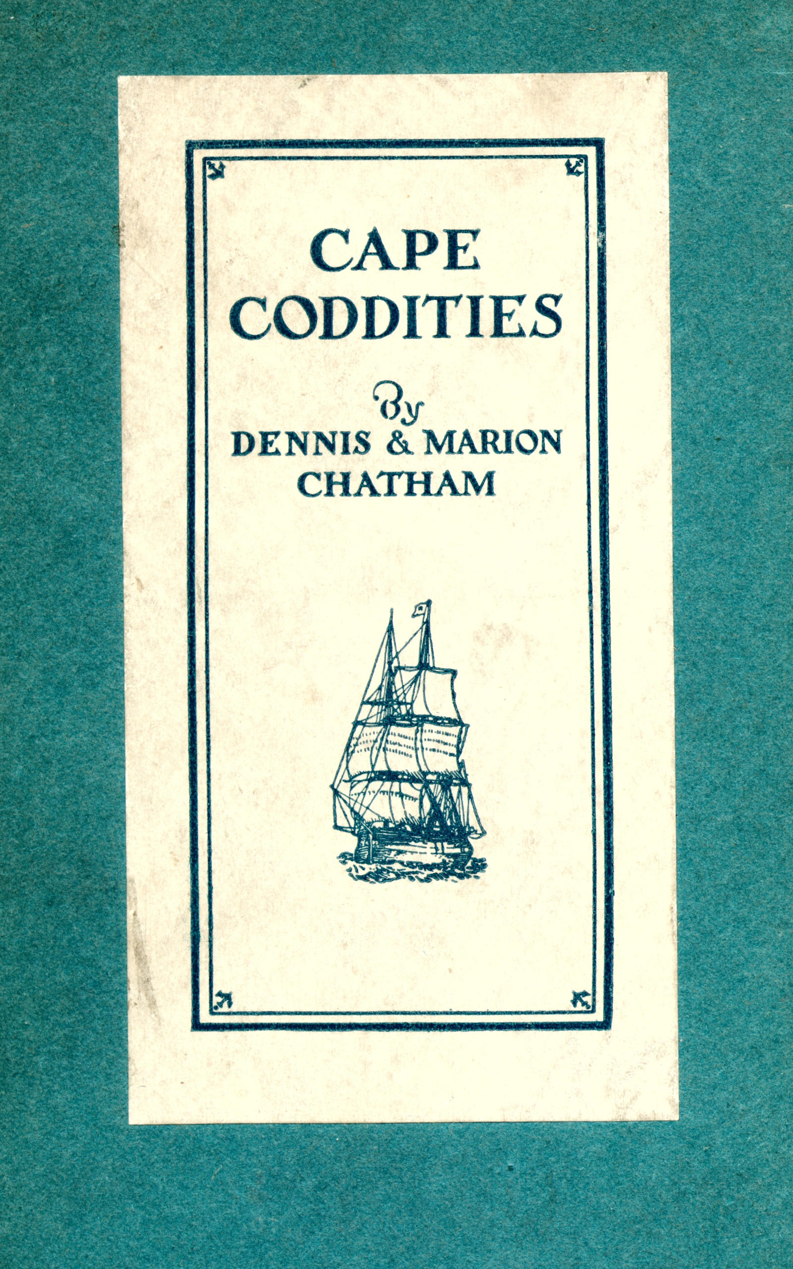 Cape coddities