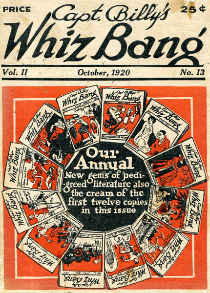 Captain Billy’s Whiz Bang, Vol. 2. No. 13, October, 1920