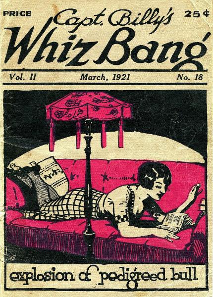 Captain Billy’s Whiz Bang, Vol. 2. No. 18, March 1921