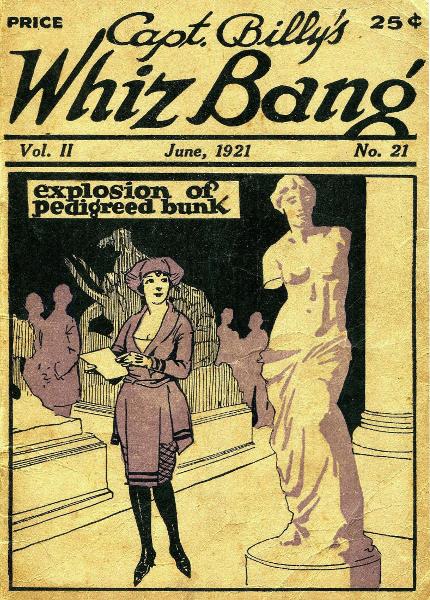 Captain Billy’s Whiz Bang, Vol. 2. No. 21, June, 1921