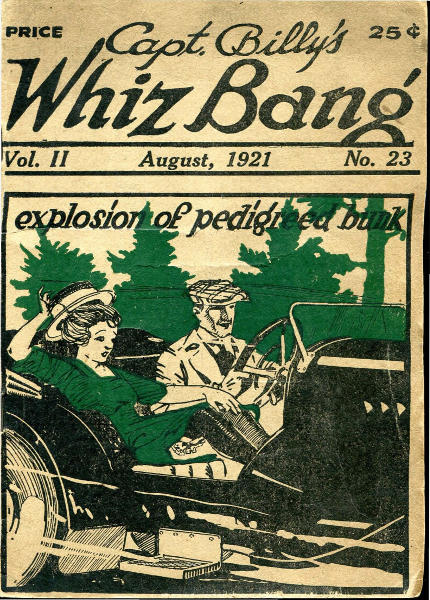 Captain Billy’s Whiz Bang, Vol. II. No. 23, August, 1921