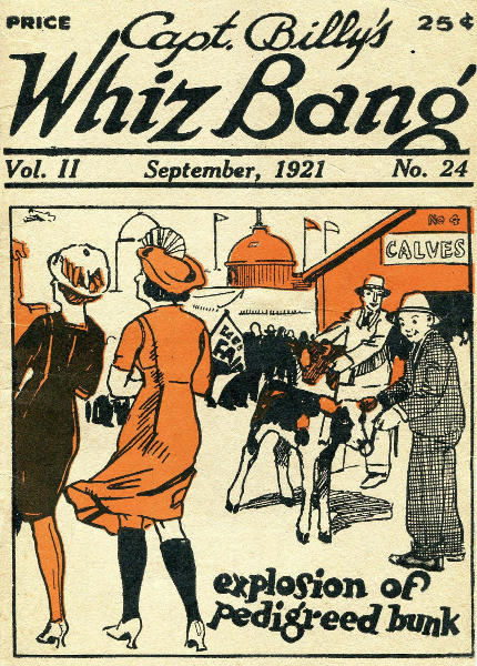 Captain Billy’s Whiz Bang, Vol. II. No. 24, September, 1921