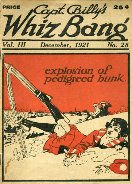 Captain Billy’s Whiz Bang, Vol. III. No. 28, December 1921