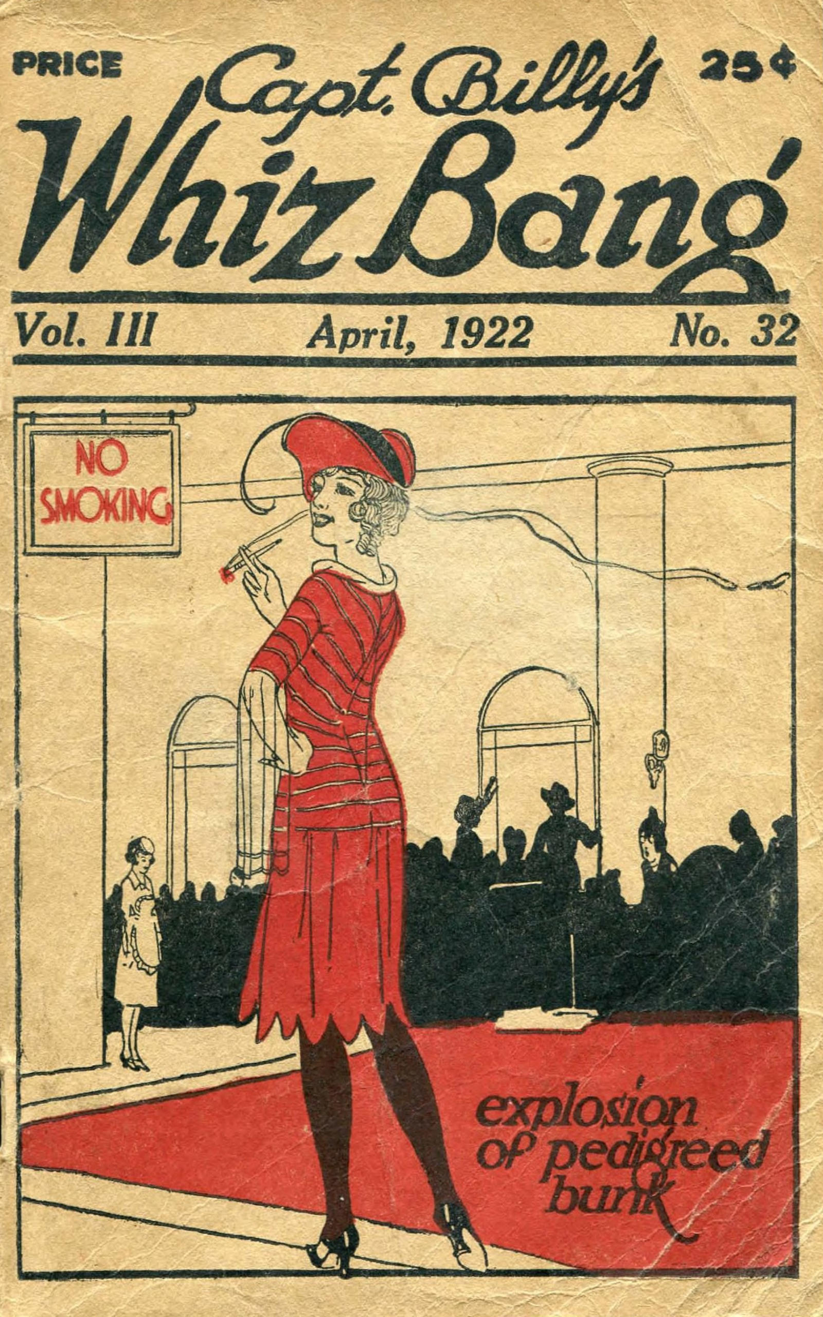 Captain Billy’s Whiz Bang, Vol. III. No. 32, April, 1922