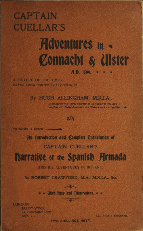 Captain Cuellar's Aventures in Connacht and Ulster