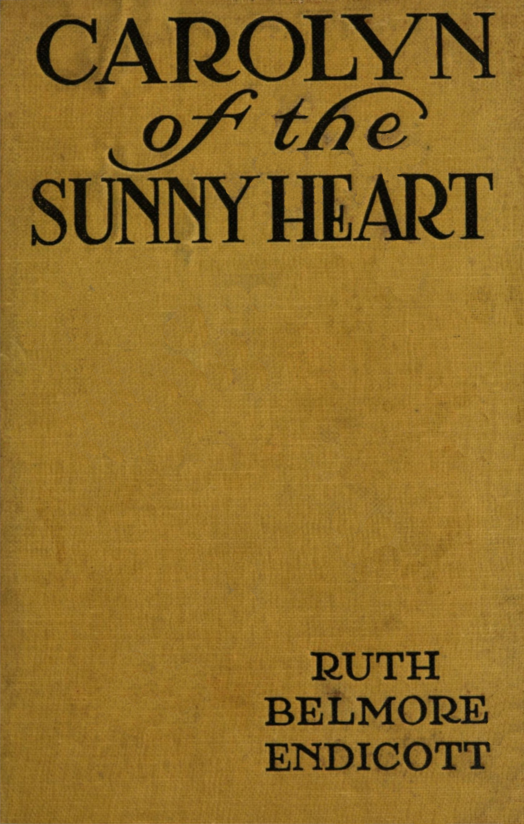Carolyn of the Sunny Heart