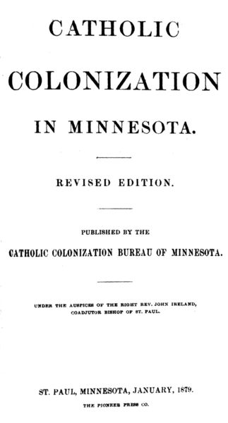 Catholic Colonization in Minnesota