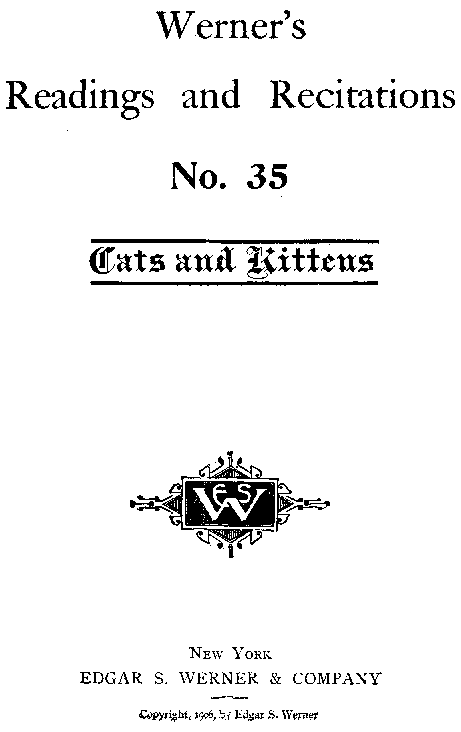 Cats and Kittens