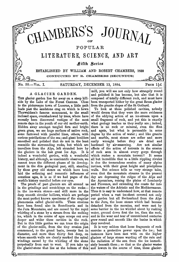 Chamber’s Journal