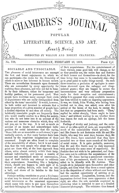 Chambers’s Journal