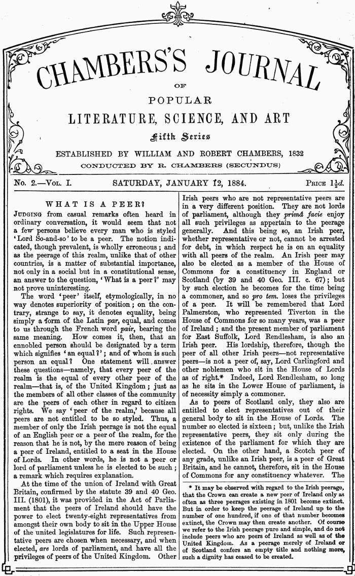 Chambers’s Journal