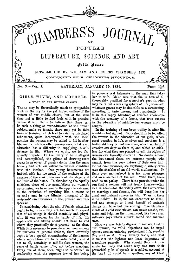 Chambers’s Journal