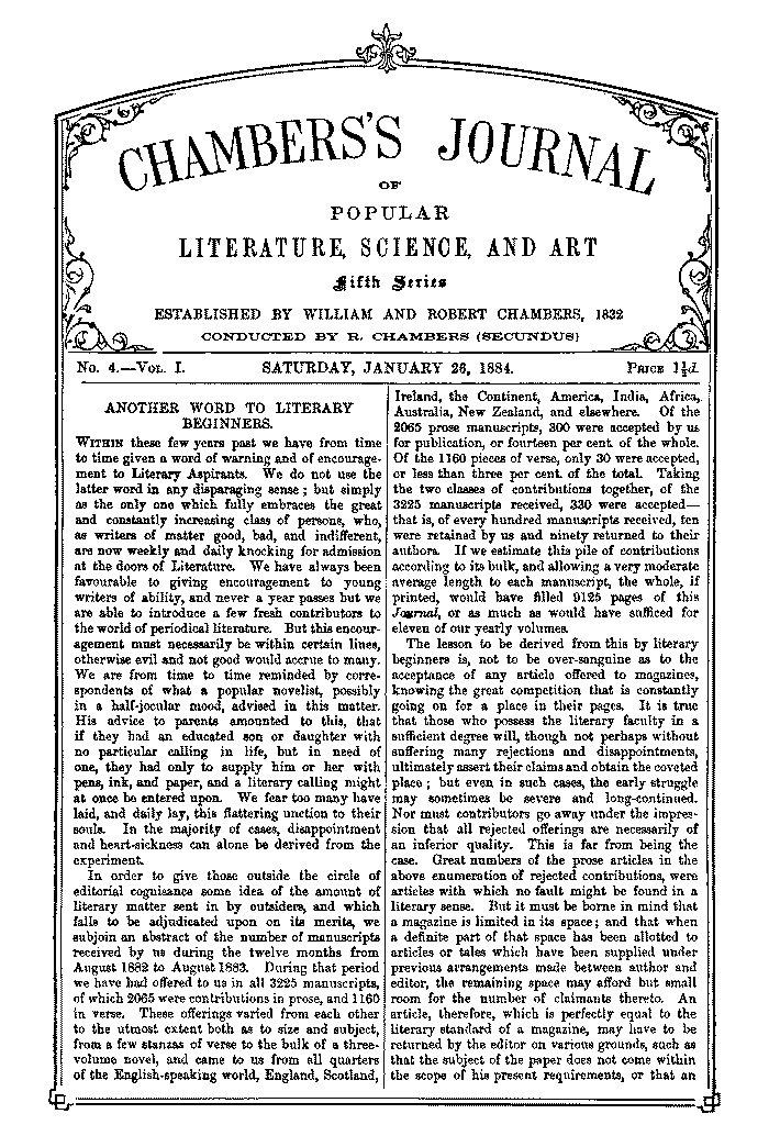 Chambers’s Journal