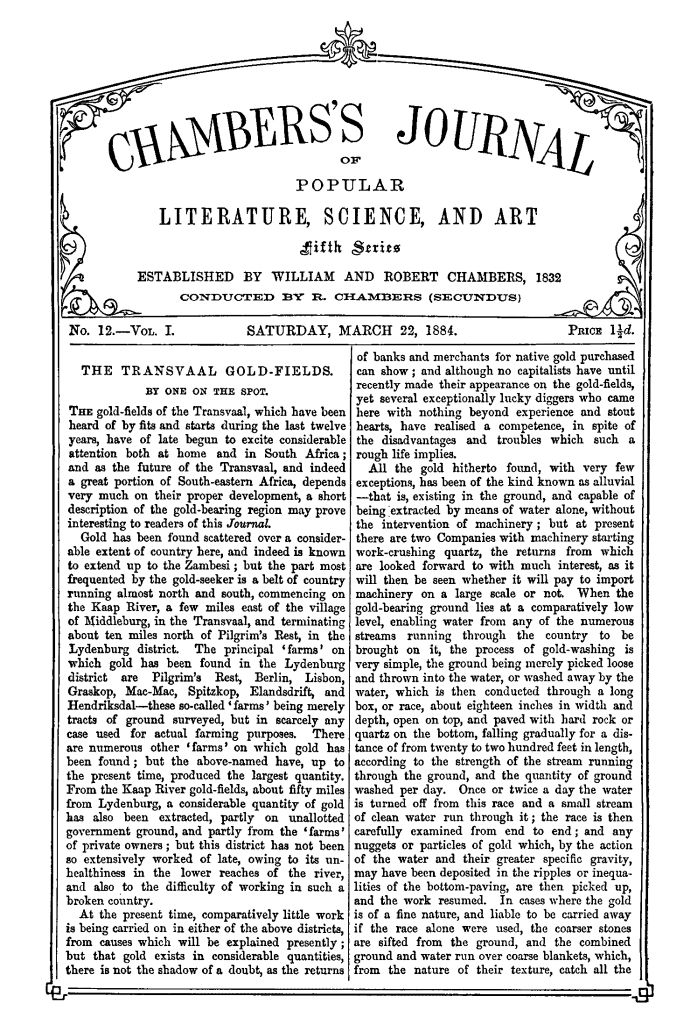 Chambers’s Journal