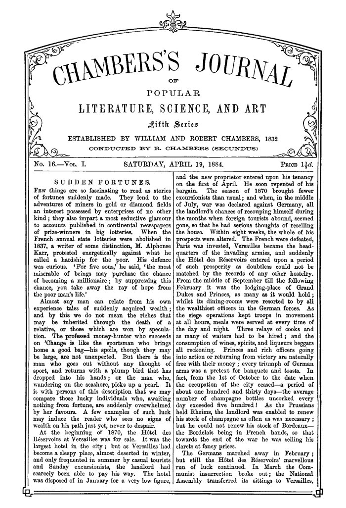 Chambers’s Journal