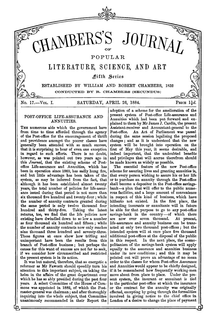 Chambers’s Journal