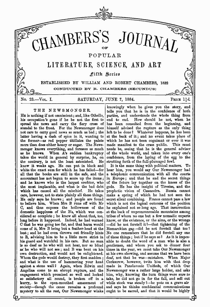 Chambers’s Journal