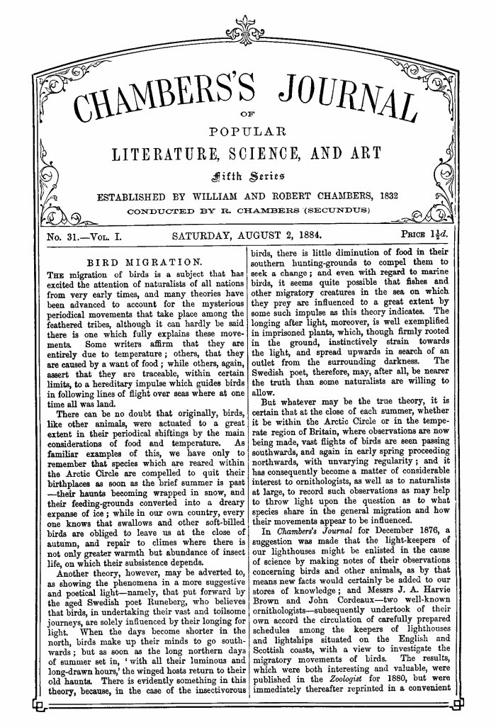 Chambers’s Journal