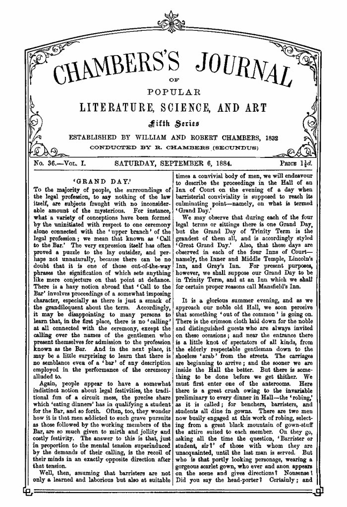 Chambers’s Journal